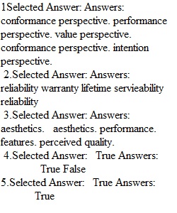 Operation and Supply Chain Management-Quiz (1)